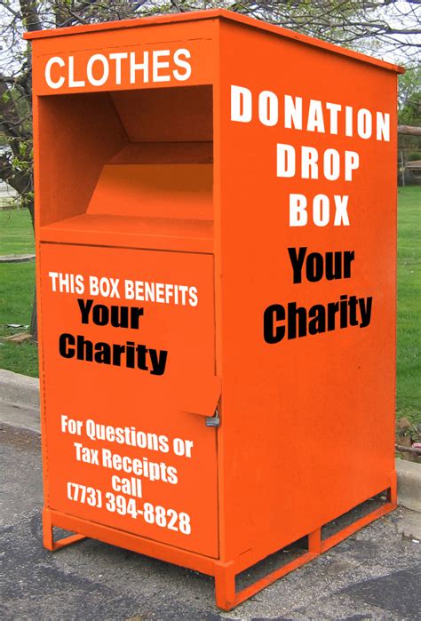 fake clothing donation boxes|clothes donation boxes near me.